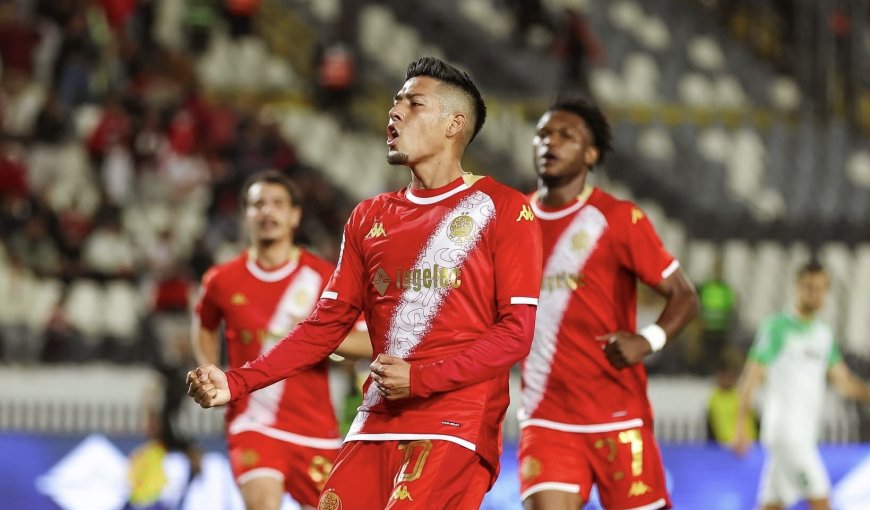 RAMIRO VACA MARCÓ Y FUE FIGURA EN EL WYDAD AC