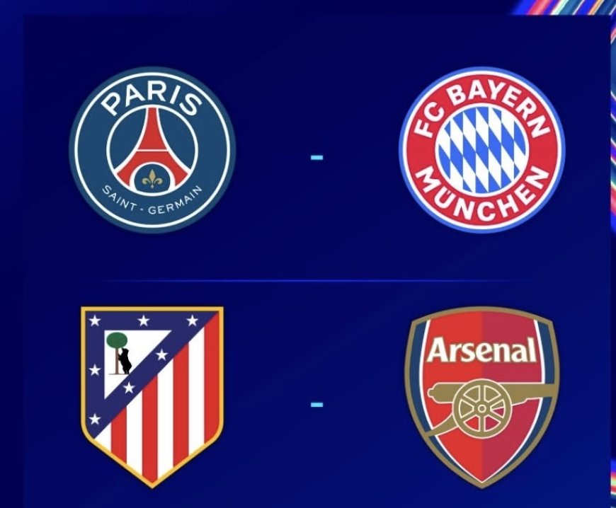 SEMIFINALES DE LA CHAMPIONS LEAGUE DEFINIDAS TRAS UNA SERIE DE PARTIDOS DE ALTO NIVEL