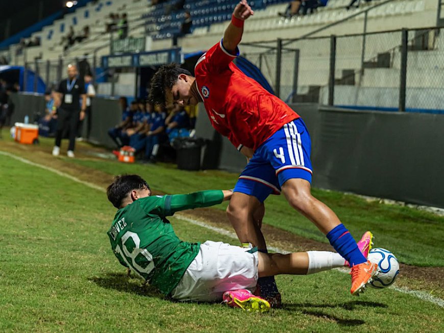 BOLIVIA CAYÓ ANTE CHILE Y TIENE UNA OPORTUNIDAD MÁS PARA CLASIFICAR AL MUNDIAL SUB-17
