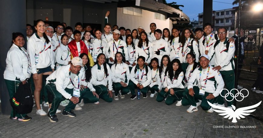 BOLIVIA CERRÓ SU PARTICIPACIÓN CON OCHO MEDALLAS EN LOS JUEGOS DE LA JUVENTUD