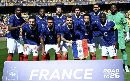 FRANCIA PRESENTÓ SU LISTA PARA  El MUNDIAL