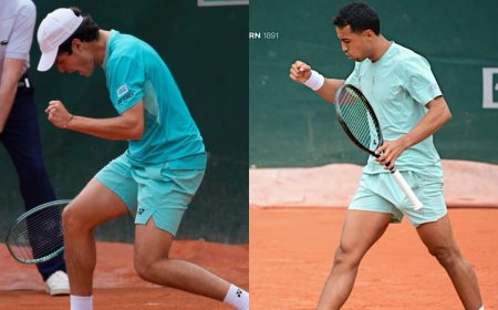 HUGO DELLIEN Y JUAN CARLOS PRADO QUEDARON A UN PASO DEL CUADRO PRINCIPAL DE ROLAND GARROS