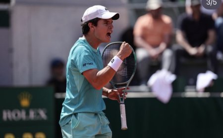 JUAN CARLOS PRADO HIZO HISTORIA Y CLASIFICÓ AL CUADRO PRINCIPAL DE ROLAND GARROS