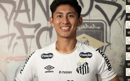 MIGUEL TERCEROS BRILLÓ EN SANTOS PESE A LA DERROTA ANTE GRÊMIO
