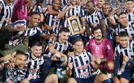 GUILLERMO VISCARRA SE CONSAGRÓ CAMPEÓN CON ALIANZA LIMA