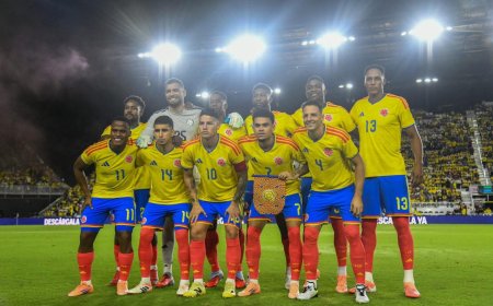 COLOMBIA PRESENTÓ SU CONVOCATORIA PARA EL MUNDIAL 2026