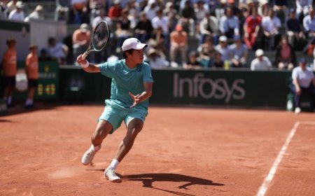JUAN CARLOS PRADO CAYÓ CON HONOR TRAS UNA BATALLA MARATÓNICA EN ROLAND GARROS