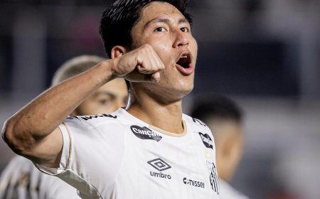 MIGUELITO BRILLÓ EN LA SUDAMERICANA Y LLEVÓ AL SANTOS A LOS PLAYOFFS
