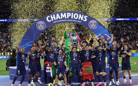 PSG VOLVIÓ A REINAR EN EUROPA Y SE CONSAGRÓ BICAMPEÓN DE LA CHAMPIONS LEAGUE