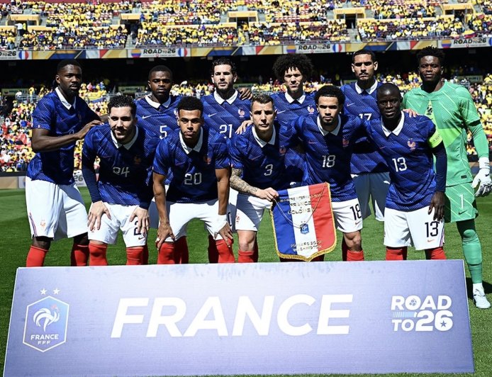FRANCIA PRESENTÓ SU LISTA PARA  El MUNDIAL