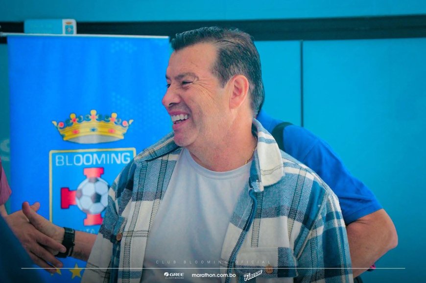 ERWIN SÁNCHEZ FUE PRESENTADO COMO NUEVO ENTRENADOR DE BLOOMING