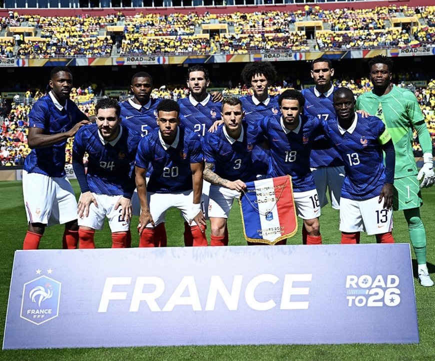 FRANCIA PRESENTÓ SU LISTA PARA  El MUNDIAL