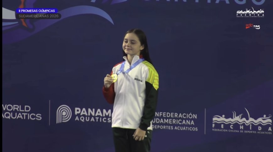 EMMA MAGDA ALTSTADT BRILLÓ EN CHILE Y LE DIO DOS OROS A BOLIVIA