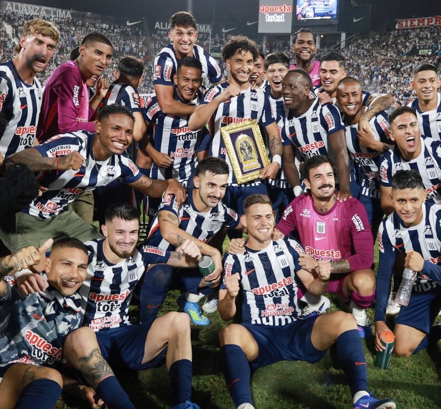 GUILLERMO VISCARRA SE CONSAGRÓ CAMPEÓN CON ALIANZA LIMA