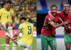 BRASIL Y MARRUECOS AVANZARON A LA SIGUIENTE FASE