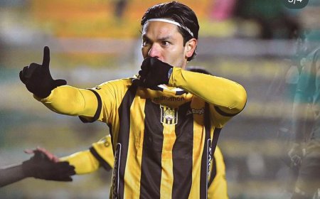 CARMELO ALGARAÑAZ ANALIZA SU SITUACIÓN Y FUTURO EN THE STRONGEST