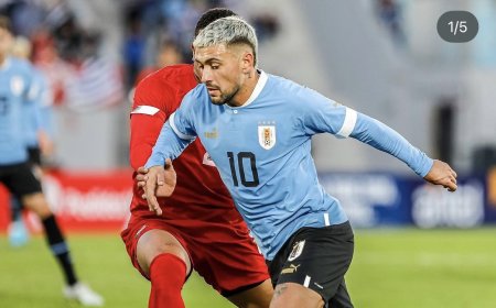 GIORGIAN DE ARRASCAETA SUFRE LESIÓN MUSCULAR, PERO SEGUIRÁ CON URUGUAY EN EL MUNDIAL