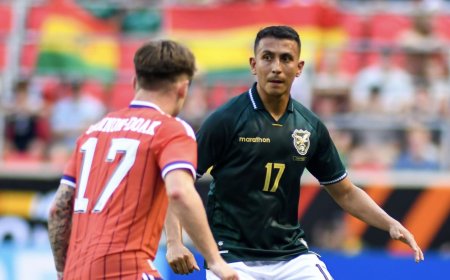 BOLIVIA FUE GOLEADA POR ESCOCIA Y DEJÓ DUDAS EN SU AMISTOSO INTERNACIONAL