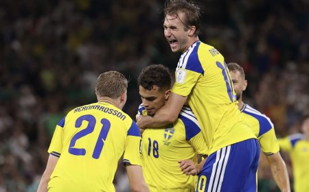 SUECIA GOLEÓ A TÚNEZ Y ARRANCÓ CON FUERZA EN EL MUNDIAL 2026