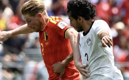 EGIPTO SORPRENDIÓ A BÉLGICA Y RESCATÓ UN HISTÓRICO EMPATE EN EL MUNDIAL 2026