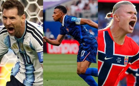 MESSI, MBAPPÉ Y HAALAND LIDERAN LA TABLA DE GOLEADORES DEL MUNDIAL 2026