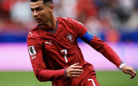 CRISTIANO RONALDO ROMPIÓ UN RÉCORD HISTÓRICO AL MARCAR EN SEIS MUNDIALES CONSECUTIVOS