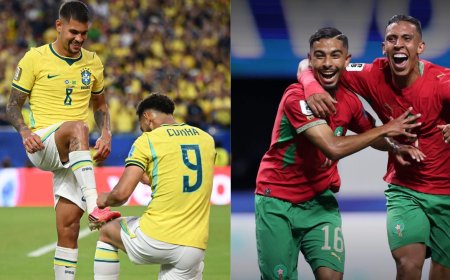 BRASIL Y MARRUECOS AVANZARON A LA SIGUIENTE FASE