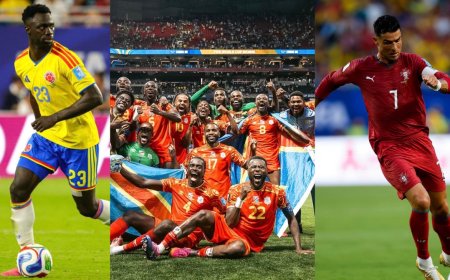 COLOMBIA Y PORTUGAL AVANZARON; RD DEL CONGO TAMBIÉN CLASIFICÓ