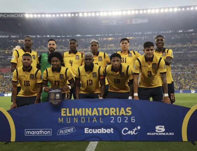 ECUADOR PRESENTÓ SU LISTA DE CONVOCADOS PARA EL MUNDIAL 2026
