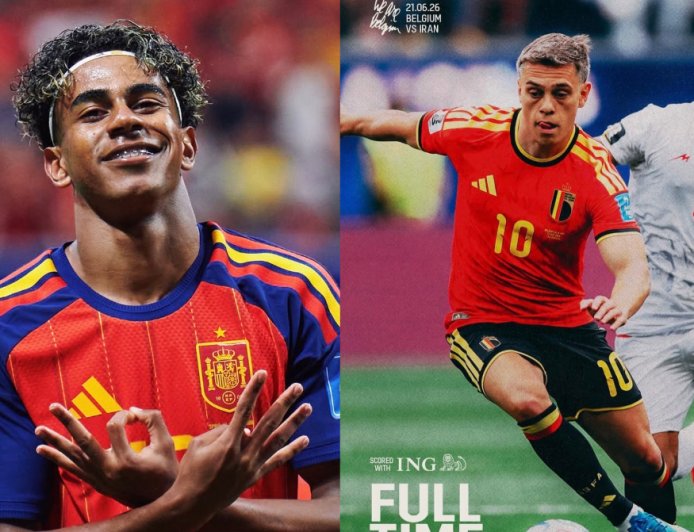 ESPAÑA GOLEÓ Y BÉLGICA IGUALÓ EN UNA JORNADA CLAVE DE LOS GRUPOS H Y G
