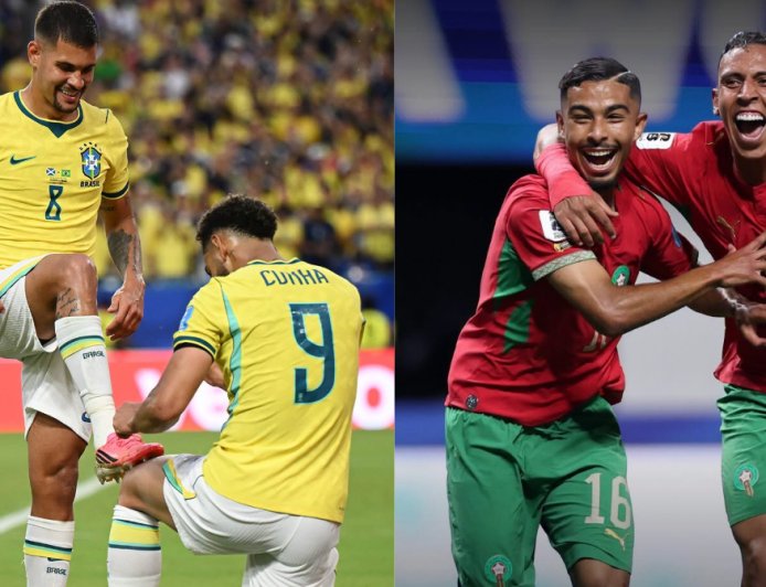 BRASIL Y MARRUECOS AVANZARON A LA SIGUIENTE FASE