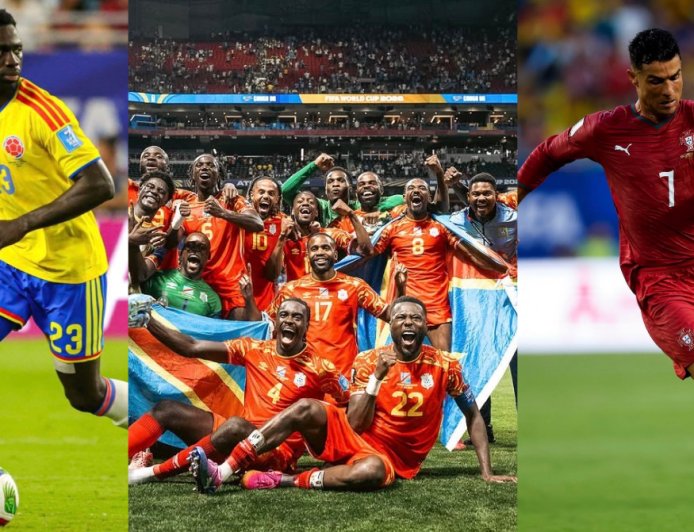 COLOMBIA Y PORTUGAL AVANZARON; RD DEL CONGO TAMBIÉN CLASIFICÓ