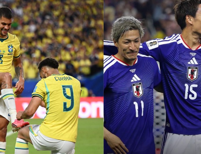 BRASIL Y JAPÓN SE ENFRENTAN EN UN DUELO DE ALTO VOLTAJE POR LOS DIECISEISAVOS