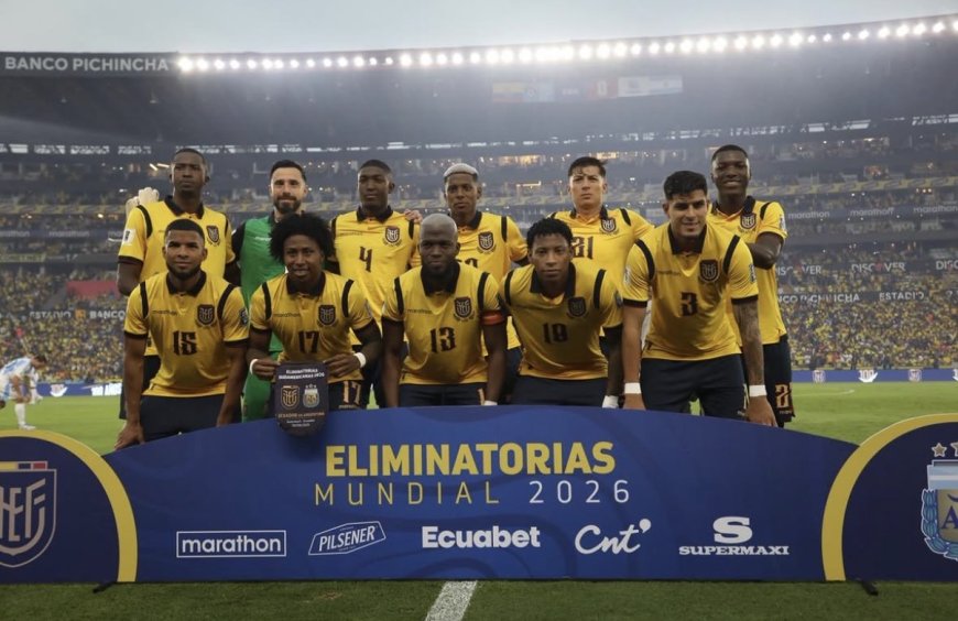 ECUADOR PRESENTÓ SU LISTA DE CONVOCADOS PARA EL MUNDIAL 2026