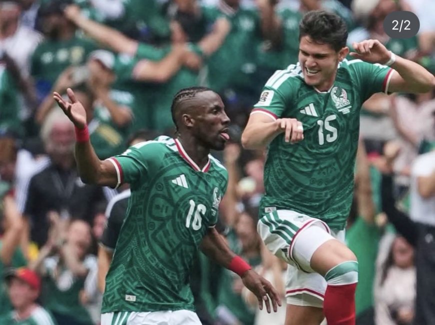 MÉXICO CUMPLIÓ EN SU ESTRENO Y VENCIÓ A SUDÁFRICA