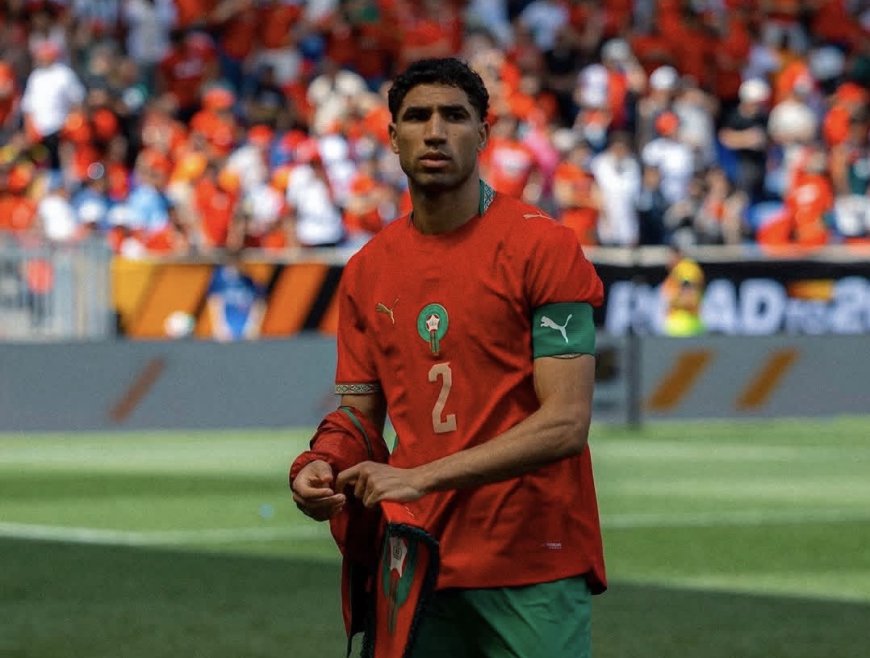 ACHRAF HAKIMI: “POR ALGO NOS LLAMAN LOS BRASILEÑOS DE ÁFRICA”