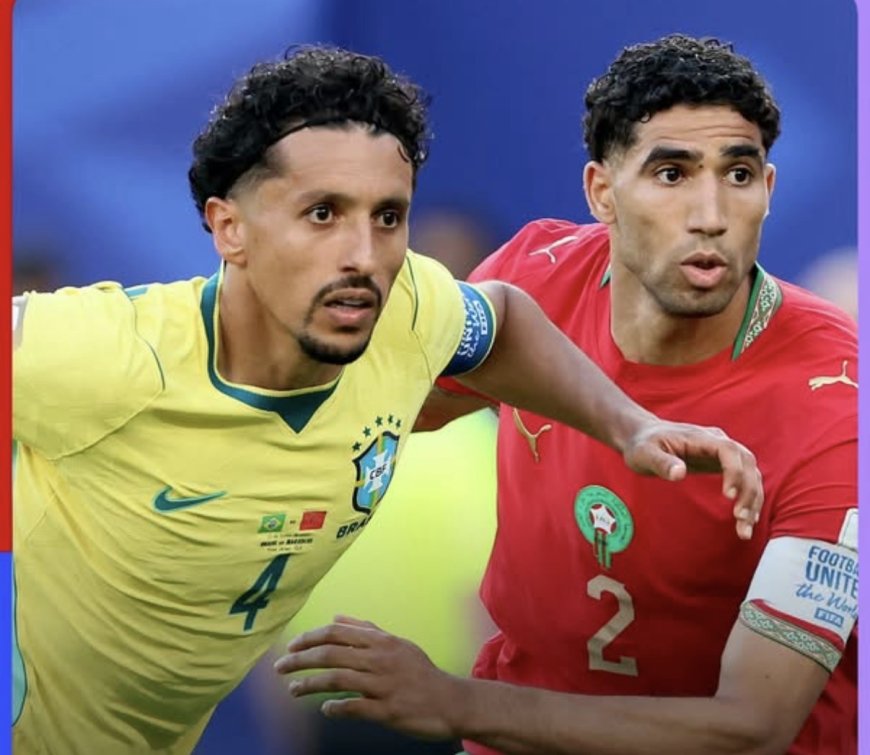 BRASIL Y MARRUECOS EMPATARON EN UN INTENSO DUELO EN EL METLIFE STADIUM