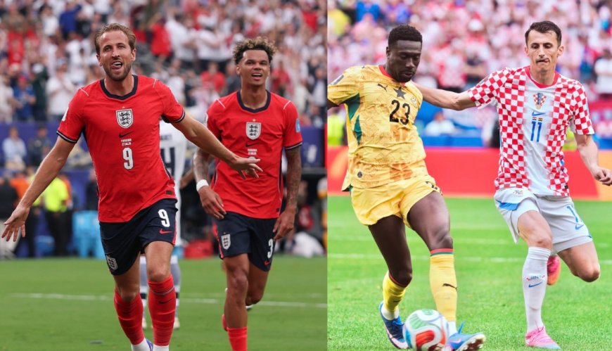 INGLATERRA Y CROACIA AVANZARON; GHANA SIGUE CON VIDA COMO UNO DE LOS MEJORES TERCEROS
