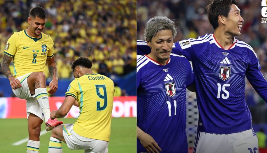 BRASIL Y JAPÓN SE ENFRENTAN EN UN DUELO DE ALTO VOLTAJE POR LOS DIECISEISAVOS