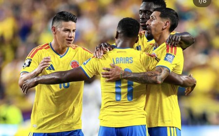 COLOMBIA GOLPEÓ TEMPRANO Y SIGUE SOÑANDO EN EL MUNDIAL