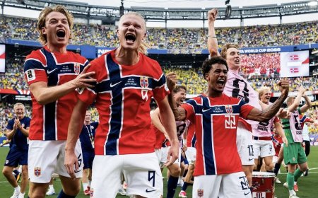 HAALAND DERRIBÓ A BRASIL Y METIÓ A NORUEGA EN LOS CUARTOS DE FINAL