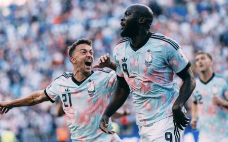 BÉLGICA GOLEÓ A ESTADOS UNIDOS Y SELLÓ SU BOLETO A CUARTOS DE FINAL
