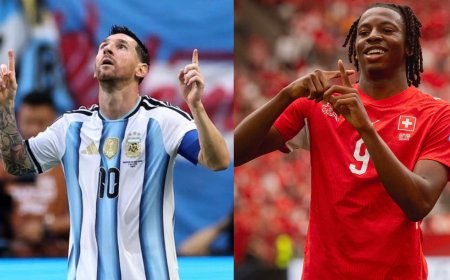 ARGENTINA Y SUIZA, POR UN LUGAR EN LAS SEMIFINALES