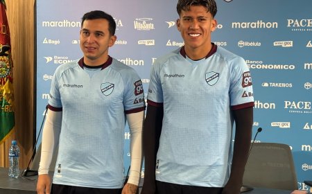 BRUNO MIRANDA Y LEONARDO ZABALA FUERON PRESENTADOS EN BOLÍVAR Y APUNTAN A PELEAR TÍTULOS