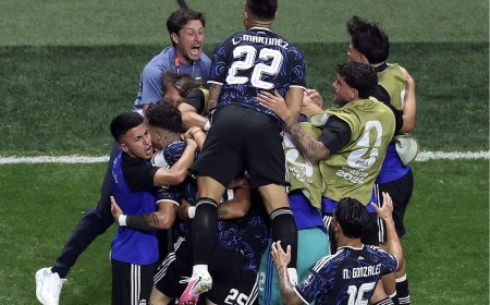 ARGENTINA REMONTÓ A INGLATERRA Y VA POR OTRA GLORIA MUNDIAL