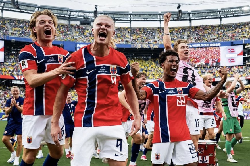 HAALAND DERRIBÓ A BRASIL Y METIÓ A NORUEGA EN LOS CUARTOS DE FINAL
