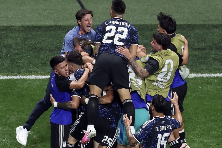 ARGENTINA REMONTÓ A INGLATERRA Y VA POR OTRA GLORIA MUNDIAL