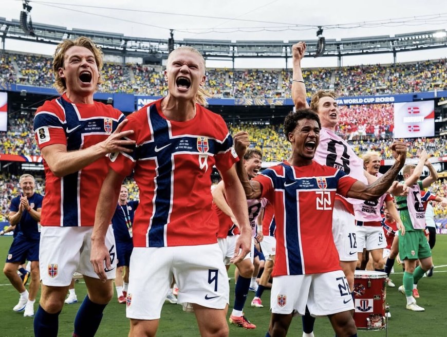 HAALAND DERRIBÓ A BRASIL Y METIÓ A NORUEGA EN LOS CUARTOS DE FINAL