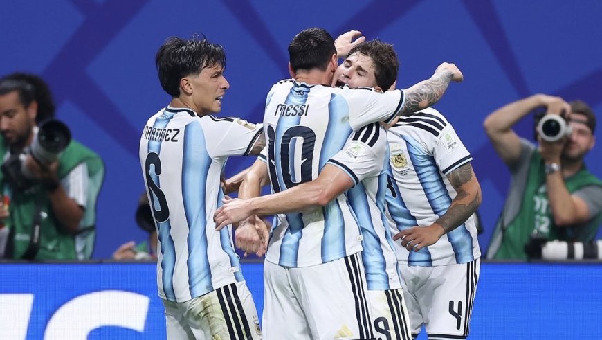ARGENTINA FIRMÓ UNA REMONTADA ÉPICA ANTE EGIPTO