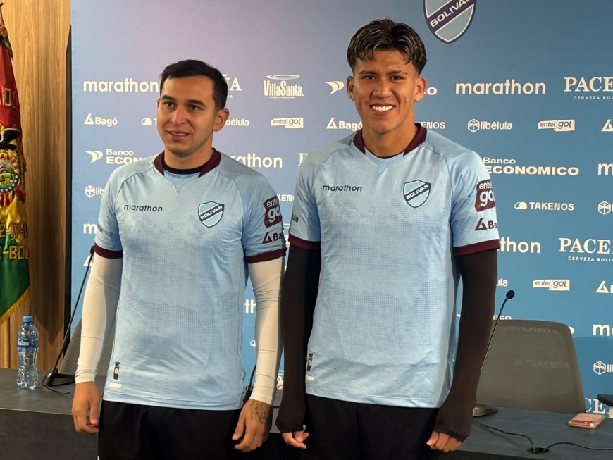 BRUNO MIRANDA Y LEONARDO ZABALA FUERON PRESENTADOS EN BOLÍVAR Y APUNTAN A PELEAR TÍTULOS